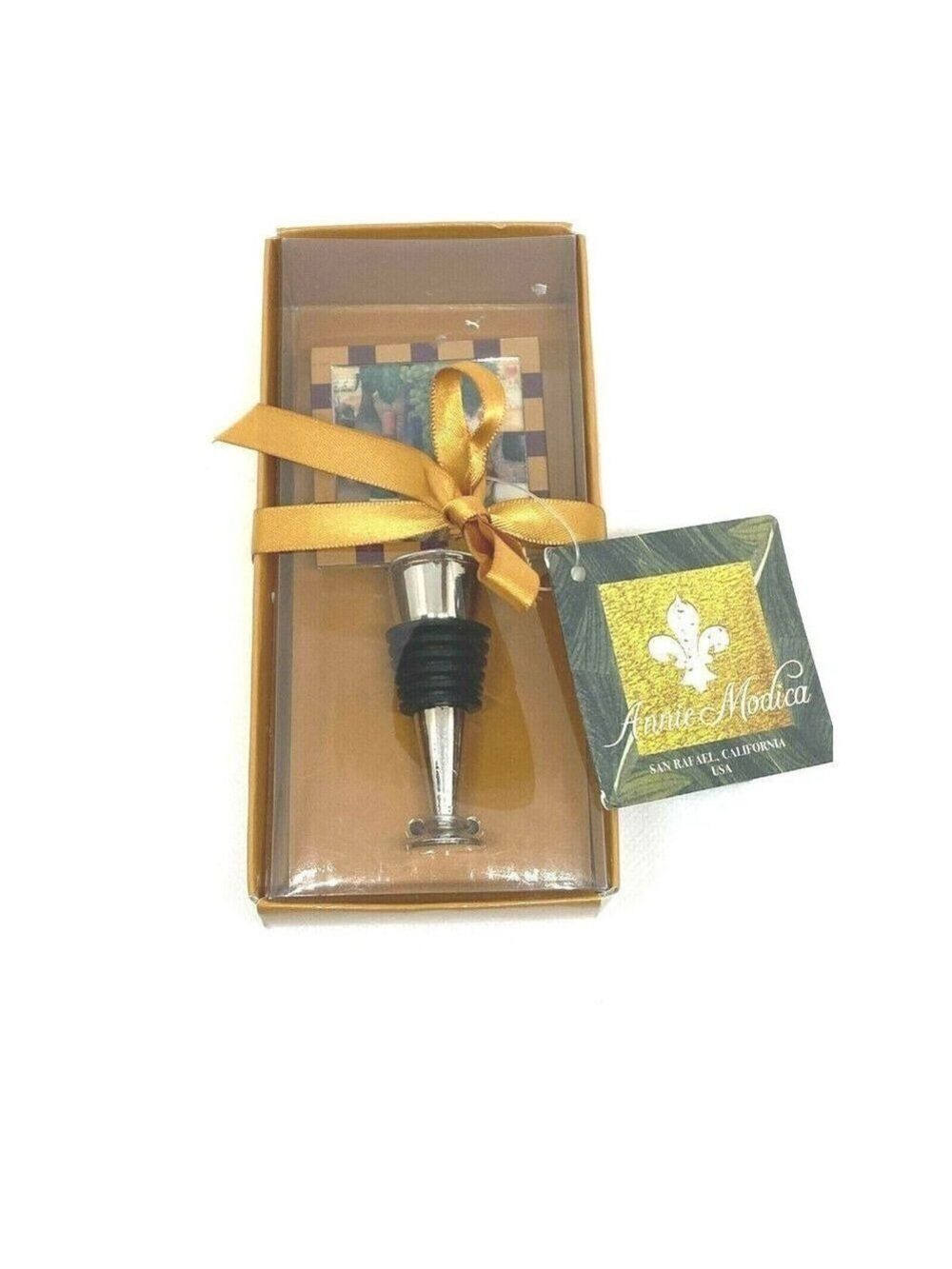 Annie Modica Imari Wine Bottle Stopper